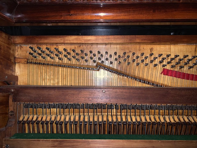 1830 (?) Cabinet piano rosewood - Piano1830 (?) Cabinet piano rosewood - Piano  